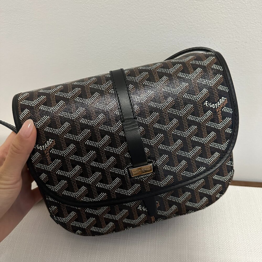 Goyard Belvedere Crossbody Bag PM Black
